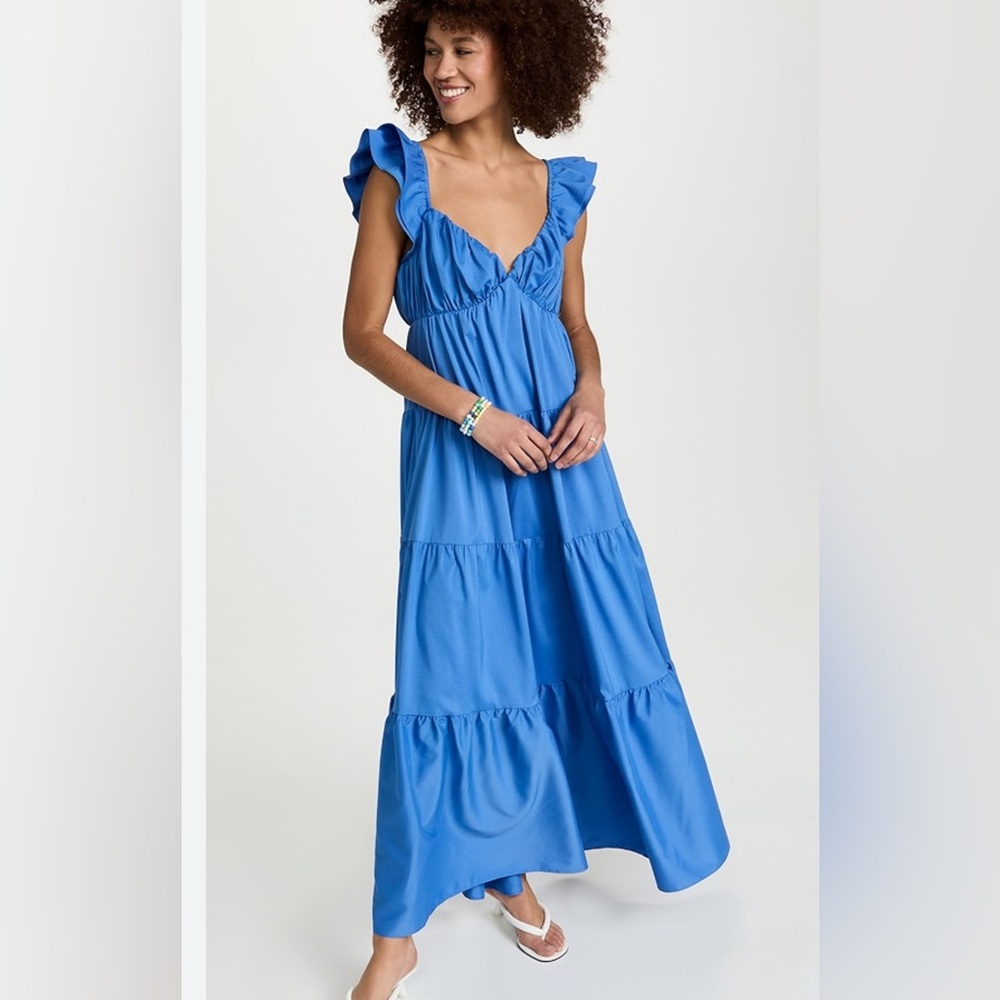 NWOT Blue English Factory Dress in Small